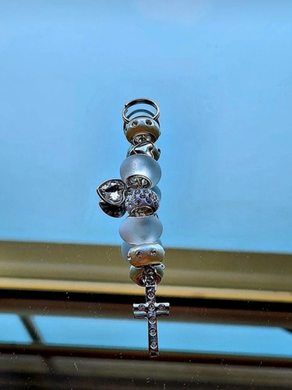 Cross Keychain